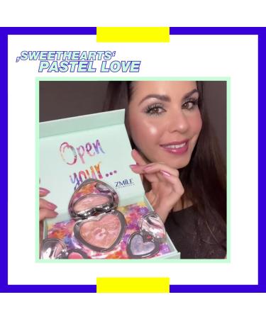 ZMILE Cosmetics Gift Box | Sweethearts Pastel Love - Perfect International Gift for Any Occasion - Buy Online on GoSupps.com