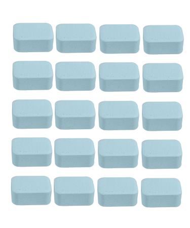 YOXIER Powerful Toilet Bowl Cleaner Effervescent Tablets Cleaning Removes Stains Odors Refreshes Bathroom Hassle-Free Solution 5/10/20 Pcs Mineral Blue 10 pcs