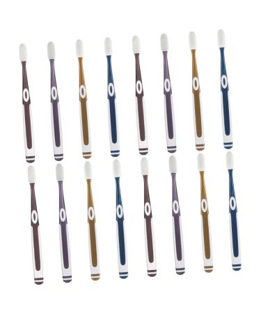 Tovinanna 4 sets 4st nano toothbrush toothbrush made of silk tooth cleaning healthy in the mouth oral care toothbrush for children's tool adult toothbrushes made of silicone