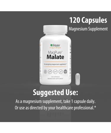 Jigsaw Health Bundle | Adrenal Cocktail 60 Servings (Jar) and MagPure Malate 120 Capsules - Buy Online on GoSupps.com