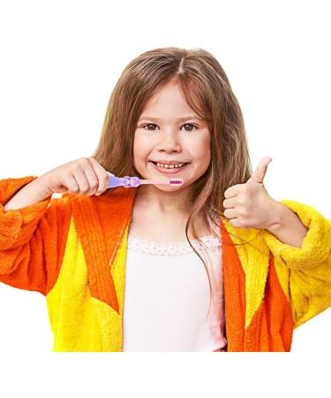 Healvian Children's Toothbrush - Ergonomic Nylon Toothbrushes for Kids - 20 Pack Travel Accessories - Buy Online on GoSupps.com