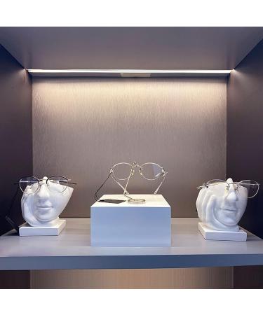 Stylish Glasses Holder Stand & Sunglasses Display Rack | Sculpted Nose Design | Perfect Gift for Spectacles | Color: B - Buy Online on GoSupps.com
