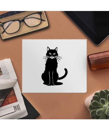 Buy 2 x Sitting Cat Microfiber Cleaning Cloths - Perfect for Eco-Friendly Home Cleaning | International Shipping Available - Buy Online on GoSupps.com