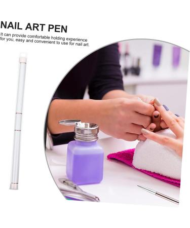 minkissy Pull Line Nail Art Pen Double- Ended Manicure Pen Nail Pens Pinceles Para U as Acrilicas Eyebrow Mark Pens Acrylic Nail Design Brush Gelt Double Head Metal White Eyebrow Pencil - Buy Online on GoSupps.com