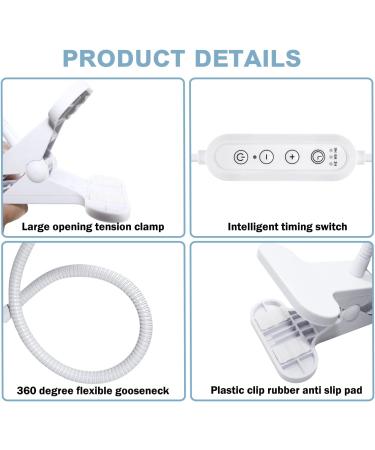 Turtle Heat Lamp 2 Pack Reptile Heat Lamp Turtle Light with 10MM Thick Metal Tube UVA/UVB Light Lamp 360 Rotatable Basking Lamp with 40CM Stable Gooseneck for Reptiles Lizard Turtle Snake(No Bulb) - Buy Online on GoSupps.com