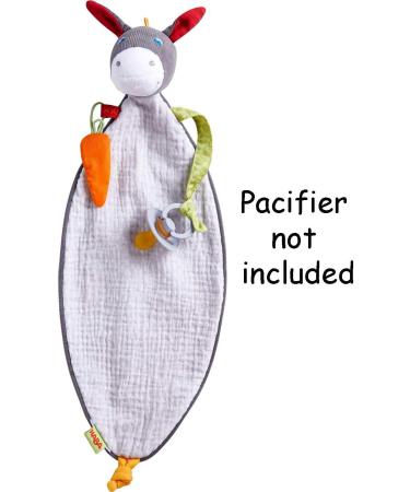 HABA 305828 Cuddly Toy Donkey Lu - Colorful Plush Toy for Infants | International Shipping Available - Buy Online on GoSupps.com