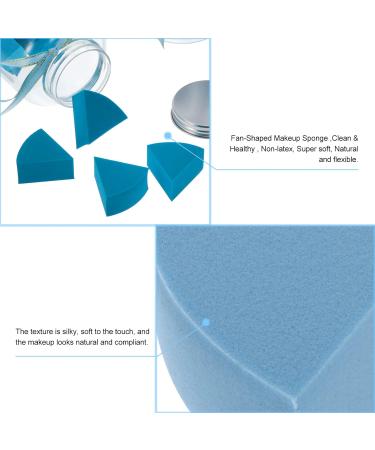 Buy 2 Set Capsule Bottle Beauty Egg - Exfoliating Triangle Blending Sponge & Makeup Applicator | International Shipping - Buy Online on GoSupps.com