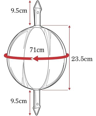 HUNTER Double End Speed Ball Bag Cowhide Leather Boxing MMA Training - White & Pink - Buy Online on GoSupps.com