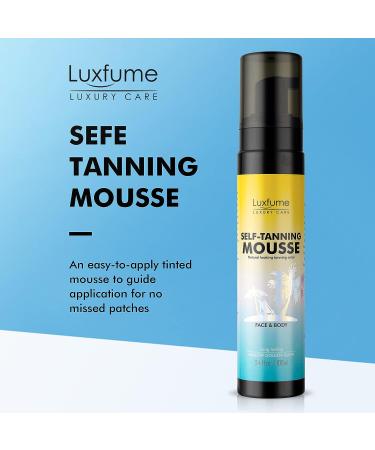 Luxfume Quick Tan Spray | Waterproof Self Tanner - Vegan, Cruelty Free, Streak-Free Tan - Buy Online on GoSupps.com