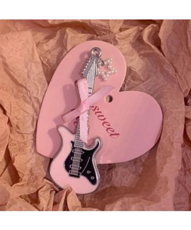 hgnxa Sweet Bowknot Hair Clip Stylish Guitar Hairpin Fashionable Hair Barrette Delicate Hair Jewelry Hair Adornments for Women - Buy Online on GoSupps.com