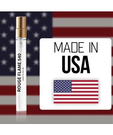 Perfume Oil for Women Men Inspired by Bakara Rogue 540 Ambery Saffron Long Lasting Perfume Body Oil Travel Size 0.4oz/12 mL Rouge Flame 540 - Buy Online on GoSupps.com