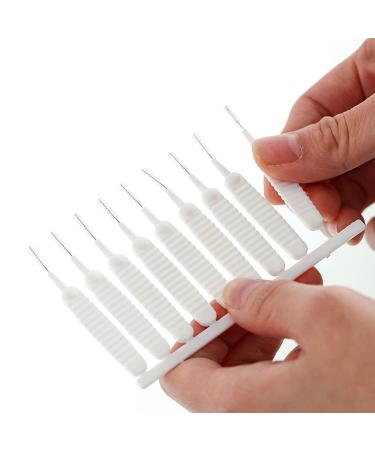 10 pieces of cleaning brush for shower head Shower head cleaner. It is also the perfect excavator solution for the constipation of the tap flex and the garden sprinkler and the sprinkler handle