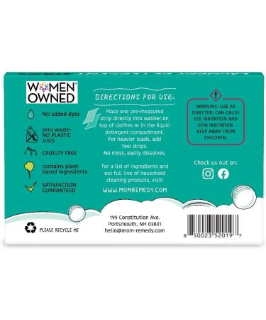 Eco-Friendly Laundry Detergent Strips | 60 Sheets for Color & White Loads | Stain Fighting & Fresh Scent - Buy Online on GoSupps.com