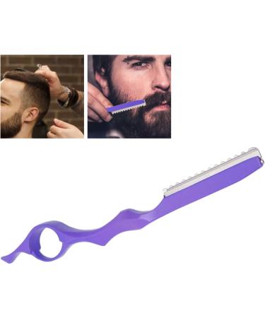 Hair Cutting Razor Hair Razor Professional Hair Styling Trimming Razor Knife Hair Thinning Razor Hair Texturizing Cutting Razor (Purple) - Buy Online on GoSupps.com