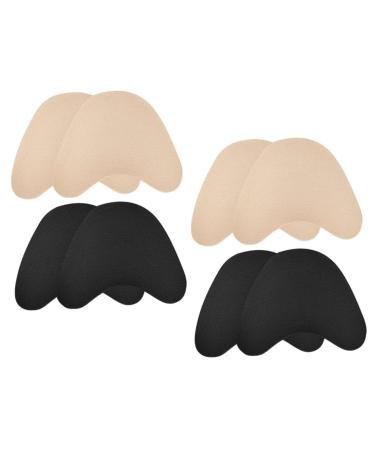 4 Pairs Forefoot Half Size Pad Foot Pads Feet Pads Foot Supplies High Heel Pads Fore Foot Pad Metatarsal Pads Forefoot Pad Fore Feet Cushions Shoe Inserts Shoe Pads Footpads