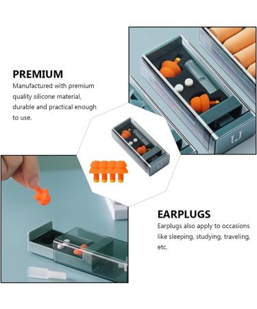 Noise Cancelling Earbuds - Premium Earplugs for Sleep Travel & Noise Reduction | Ideal for Airplanes Concerts & Studying - Buy Online on GoSupps.com
