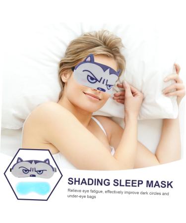 PLAFOPE 1pc Blindfold Travel Eye Mask Eye Mask Cooling Eye Mask Eye Mask for Sleeping Eye Patches for Sleeping Eye Mask Eyepatch for Adult Eye Patches for Adults Light Canvas - Buy Online on GoSupps.com