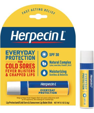 Mederma Discreet Cold Sore 30 Patches and Herpecin L Lip Balm Stick SPF30 for Cold Sores and Chapped Lips - Buy Online on GoSupps.com