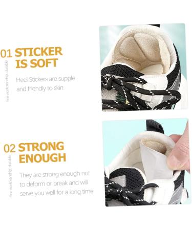 FOMIYES 6 Pairs Sneaker Heel Stickers - Self-Adhesive Heel Pads & Cushions for Women | Replaceable Heel Grips & Foot Inserts for Comfort - Buy Online on GoSupps.com