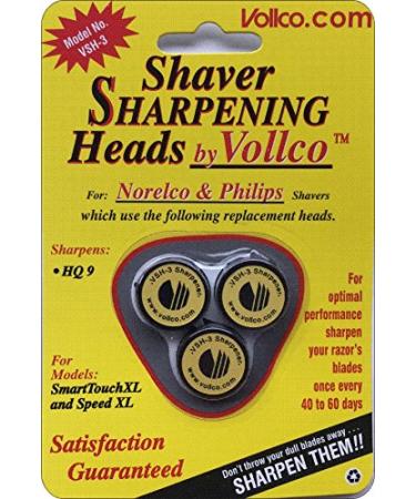Vollco VSH-3 Cutter Sharpener for Philips/Norelco Shavers | HQ-9 Replacement Heads Compatible | International Shipping Available - Buy Online on GoSupps.com