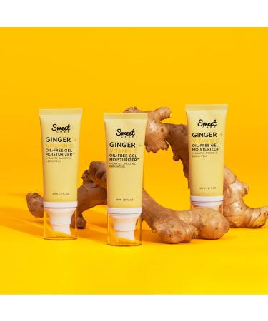 Sweet Chef Ginger + Vitamin C Oil-Free Gel Moisturizer with Hyaluronic Acid, Turmeric, and Niacinamide | Antioxidant-Rich Daily Moisturizer for Hydrated, Even Skin Tone - Buy Online on GoSupps.com