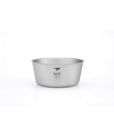 Keith Titanium Ti5322 Double-Wall Insulated Bowl - 18.6 fl oz | Lightweight & Durable - Buy Online on GoSupps.com
