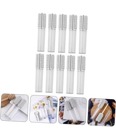 Happyyami Lot de 10 Tubes Gloss L vres 5 Ml Ronds Transparents en Verre pour Maquillage L vres DIY Voyage - Buy Online on GoSupps.com
