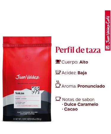 Juan Valdez Premium Caf Volcan moulu 250g/paquet - Buy Online on GoSupps.com