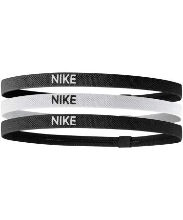 Buy Nike Elastic Hairbands - Black/White | Stylish & Comfortable Hair Accessories for All Hair Types - Buy Online on GoSupps.com