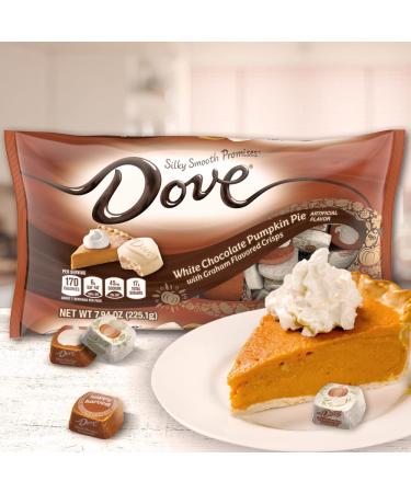 DOVE PROMISES White Chocolate Pumpkin PieÂ Chocolate Candy Â 7.94oz - Buy Online on GoSupps.com