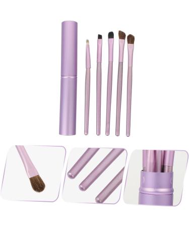 Angoily 5 Pcs Horsehair Eyeshadow Brush Women s Suits Eye Blending Brush Makeup Eyeshadow Tool Gel Travel - Buy Online on GoSupps.com