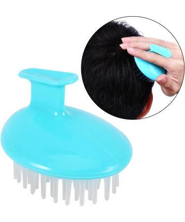 Verdant Touch Hair Scrubber - Shampoo Scalp Massager Brush for Shower | Blue Hair Washing Massage Comb - International Shipping - Buy Online on GoSupps.com