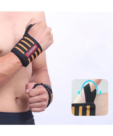 BOSREROY Adjustable Wrist Support Strap with Thumb Loop - Non-Slip Fashion Wrap for Sprains Tendonitis & Arthritis - Stretchy Unisex Design - International Shipping Available - Buy Online on GoSupps.com