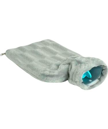 Premium 2L Hot Water Bottle with Cozy Ice Blue Cover | T V Rheinland BS1970:2012 Certified - Buy Online on GoSupps.com
