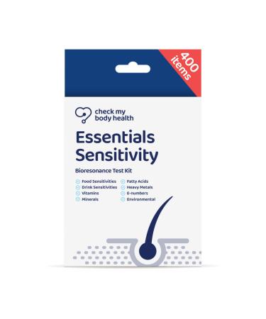 Check My Body Health Essentials 400-part essential test set for sensitivity bioresonance food intolerance test set including food diary template for home - Buy Online on GoSupps.com