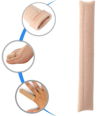 Toe Pad Tubes - Comfortable Corn Protection Sleeves | Elastic Silicone for Toe Pressure Relief - Buy Online on GoSupps.com