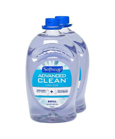 Softsoap Handsoap Refill Washes Away Bacteria 80 Fl Oz (Pack of 2) Clear 80 Fl Oz (Pack of 2)