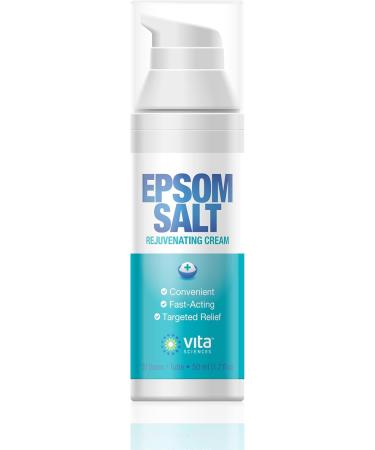 Vita Sciences Epsom Salt Cream - Soothing Relief & International Shipping Available - Buy Online on GoSupps.com