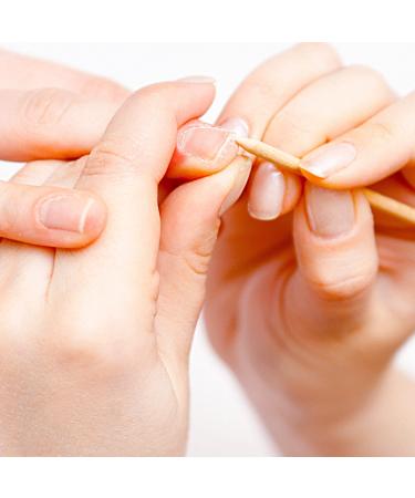 200pcs Double Sided Orange Sticks with Cuticle Remover & Stainless Steel Nail Remover Tool - Manicure & Cuticle Kit for Home or Salon - Buy Online on GoSupps.com