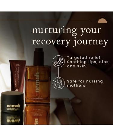 New Mama Postpartum Kit - Nourishing Belly Oil Restorative Scar Treatment and Renewing Nipple + Lip Balm Stretch Mark Oil Natural Scar Cream Nourishing and Soothing Nipple Cream Balm - Buy Online on GoSupps.com