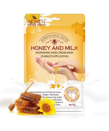 Hand Mask Moisturizing Gloves 3 Pack Hand Mask Spa Gloves Moisture Enhancing Gloves for Dry Hands Repair Rough Damage Skin for Women & Men - Buy Online on GoSupps.com