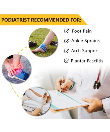 Ankle Compression Wrap - Adjustable Elastic Bandage & Breathable Brace for Sports Protection (Medium) - International Shipping Available - Buy Online on GoSupps.com