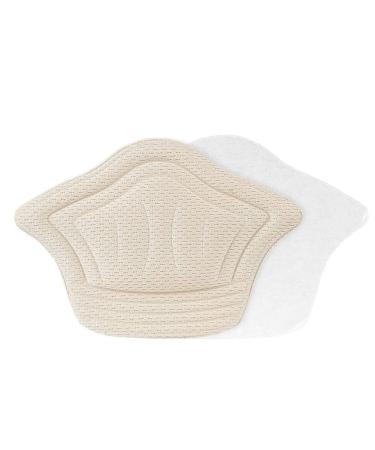 Heel Cushion Inserts Gel Foot Care Anti-wear Foot Cushion Liner Adult Soft Daily for Spurs and Heel Blister Prevention(Color Medium)