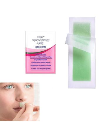 Face hair removal cold wax stripes wax strips wax strips wax stripes hair removal upper lips cold wax depilatory stripes 4 towels 10 strips - Buy Online on GoSupps.com
