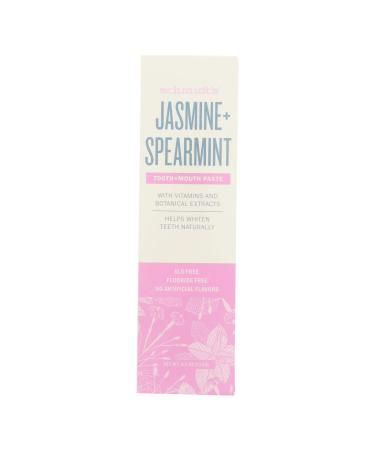 Schmidt's Jasmine & Spearmint Toothpaste, 4.7 Oz