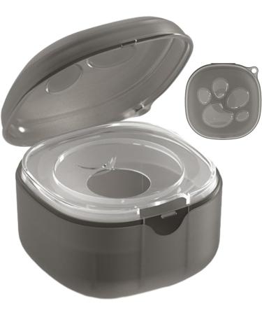 Kirdume Pacifier Organizer Box Stylish & Easy to Clean Dust-Proof Holder for Travel - Gray - Buy Online on GoSupps.com