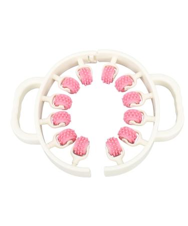 AONYAYBM round pink massage scooter for legs portable multi-purpose muscle massage scooter relieving leg massage roller leg roller massage device with an innovative design for sport