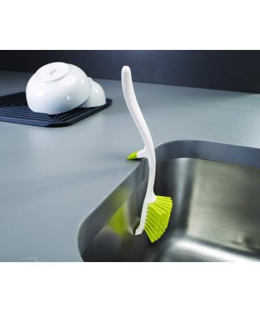 Joseph Joseph Edge Dish Washing up Scrubbing Brush Grey - Buy Online on GoSupps.com