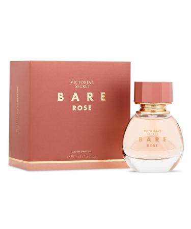 Victoria's Secret Bare Rose Eau de Parfum Notes of Pear Skin Rosa Centifolia & Sheer Woods Perfumes for Women (1.7 oz)