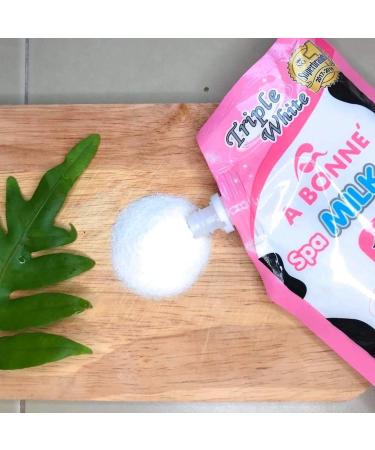 A Bonne Spa Milk Salt 350g - 12.34 Ounce (Pack of 1) | Exfoliating Body Scrub for Smooth Skin - Buy Online on GoSupps.com